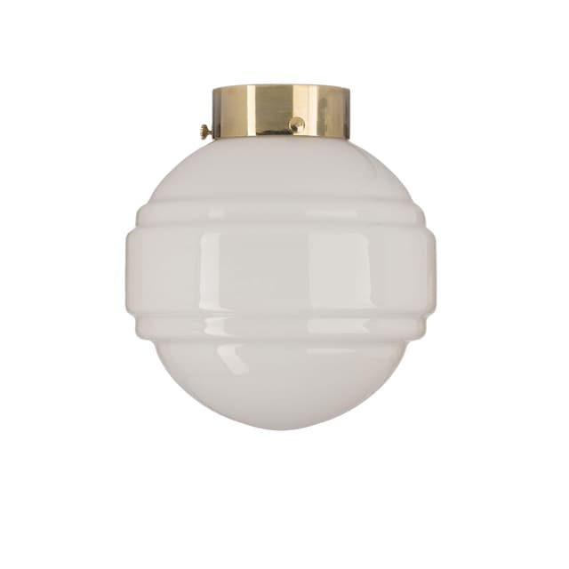 Plafon Saturn, szkło, mosiądz, Embassy Interiors - WYMIARY