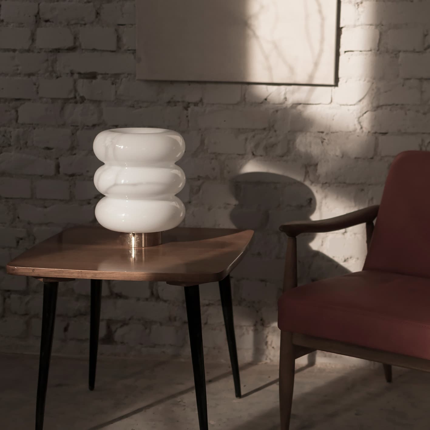 Lampa stołowa Bibe szło, mosiądz, Embassy Interiors - 76237