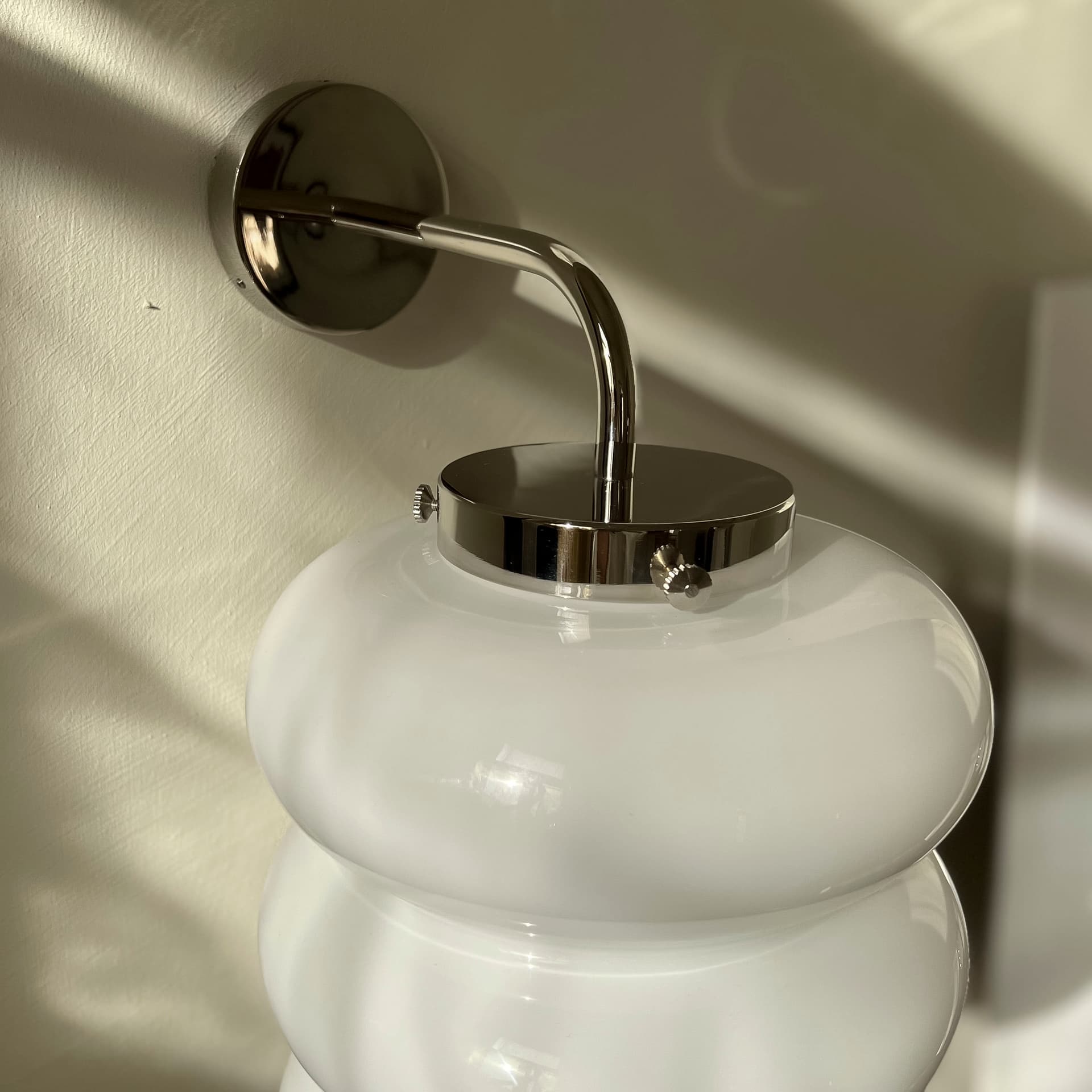 Kinkiet Bibe szkło, nikiel, Embassy Interiors - 76199