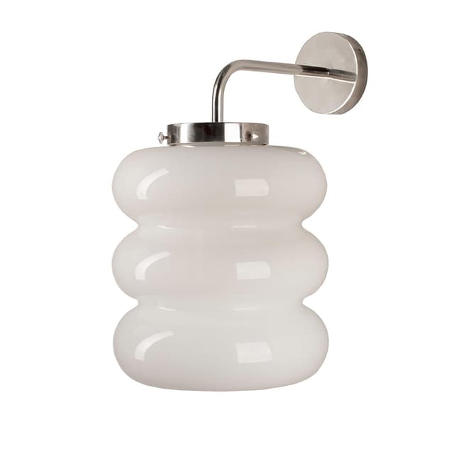 Kinkiet Bibe szkło, nikiel, Embassy Interiors - WYMIARY