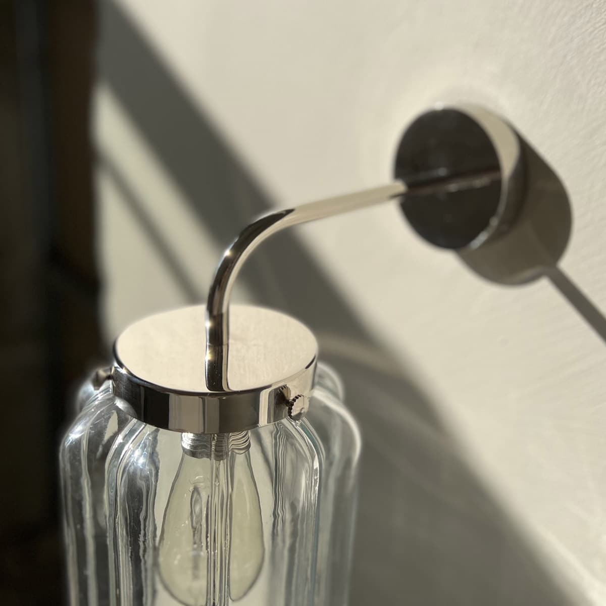 Kinkiet Deco szło jasne, nikiel, Embassy Interiors - 76185