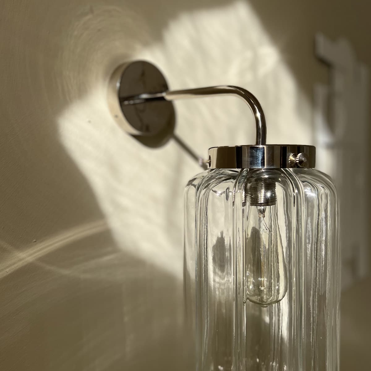 Kinkiet Deco szło jasne, nikiel, Embassy Interiors - 76183