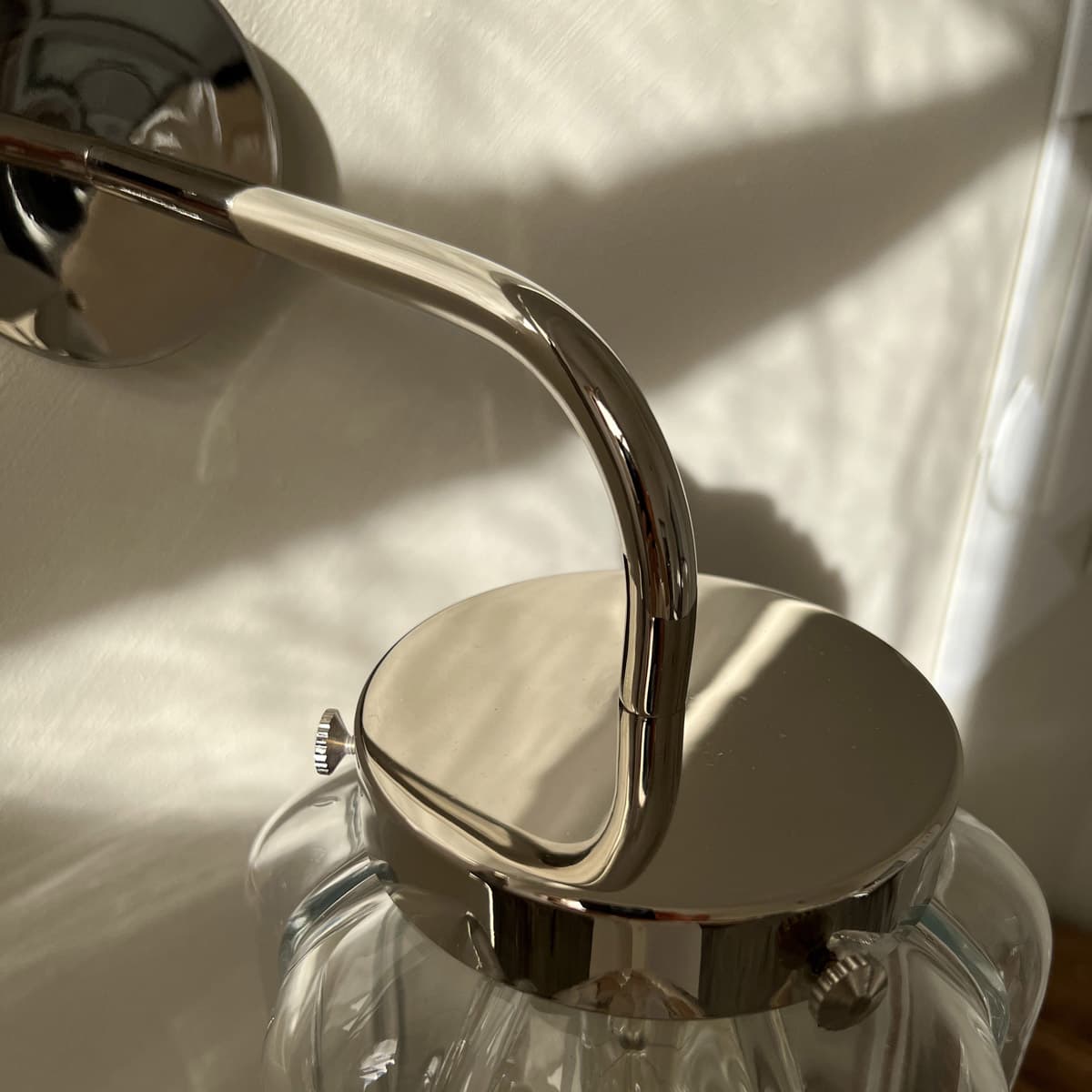 Kinkiet Deco szło jasne, nikiel, Embassy Interiors - 76184