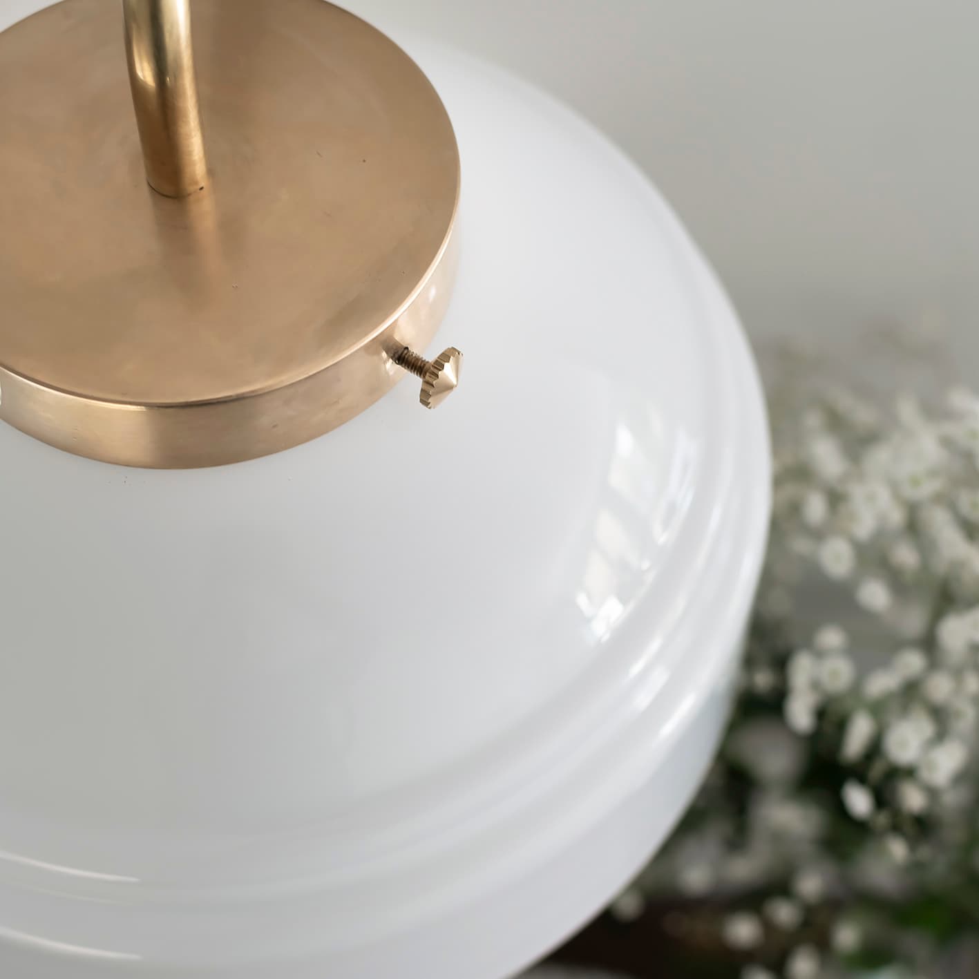 Kinkiet Saturn szkło, mosiądz, Embassy Interiors - 76177