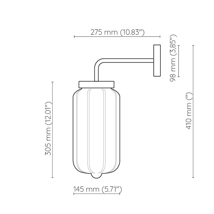 Kinkiet Deco szło opalowe, mosiądz, Embassy Interiors - 79981