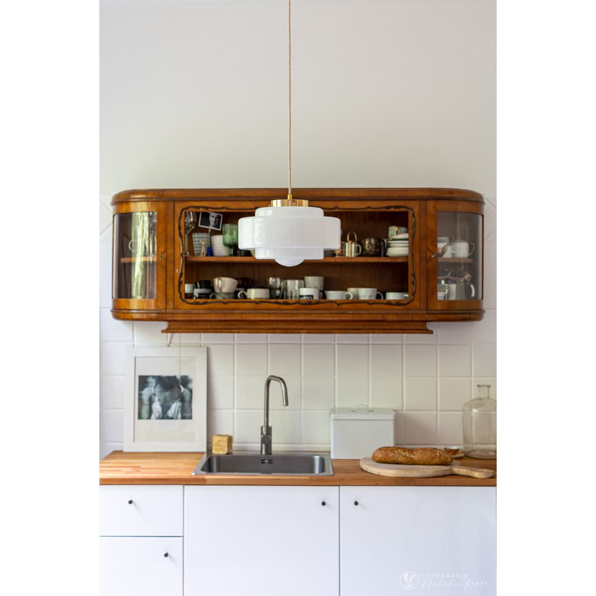 Lampa wisząca Mémoire szkło, mosiądz, Embassy Interiors - 76098