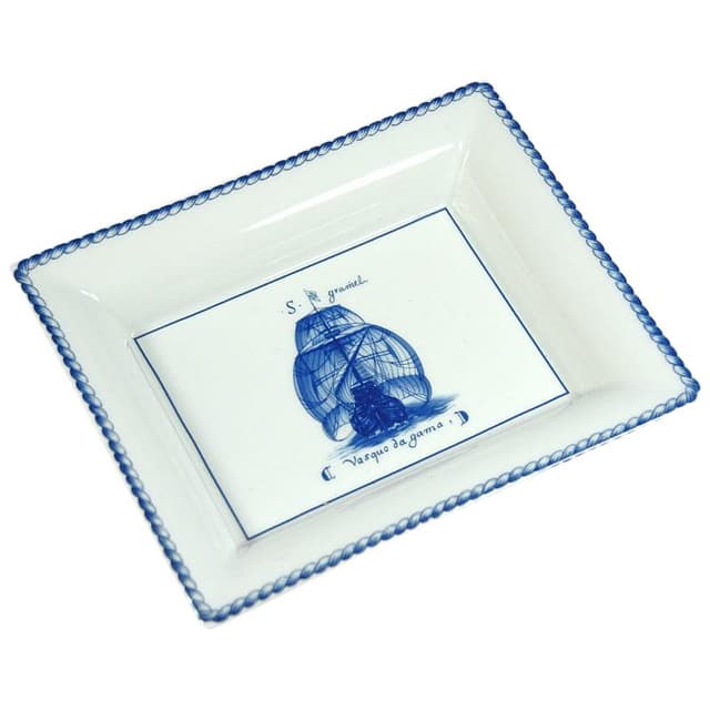 Biała porcelanowa paterka, Vista Alegre, Portugalia, lata 80. - WYMIARY