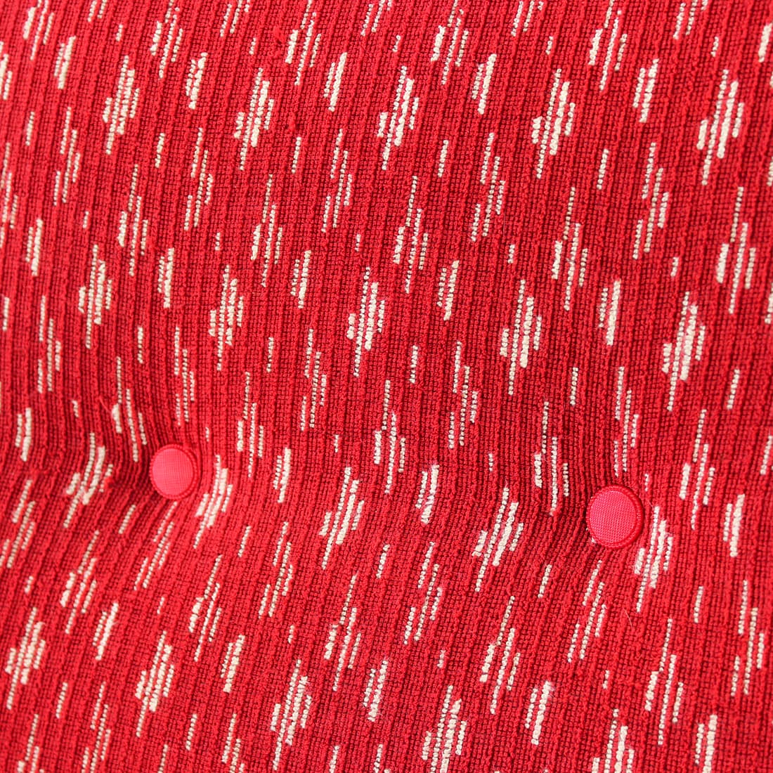 Armchair, red, oak, Czechoslovakia, 1960s. - 90857