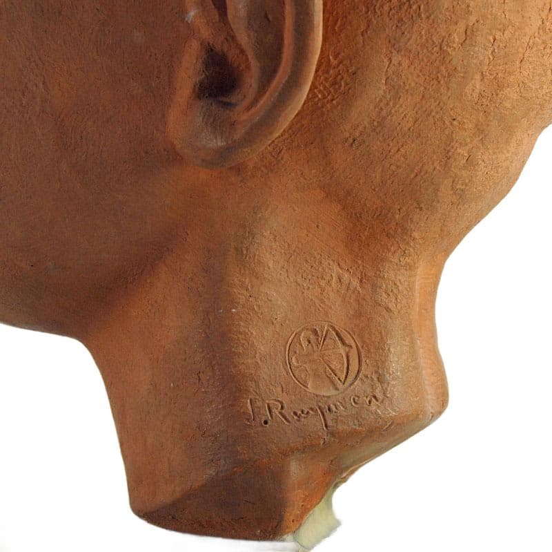 Terakotowa rzeźba, proj. J. Ruymen, Belgia, lata 40. - 6319