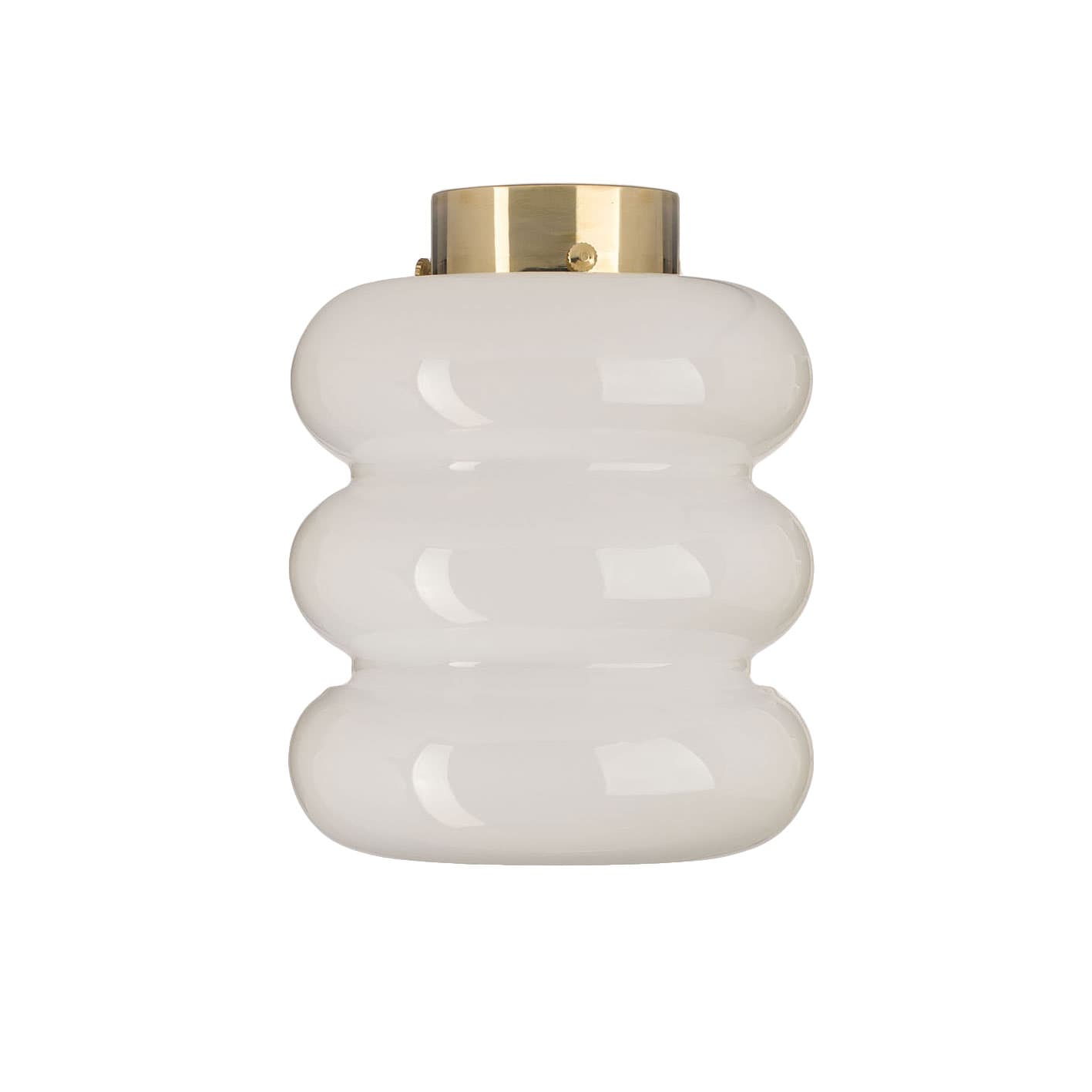 Plafon Bibe, szkło, mosiądz, Embassy Interiors