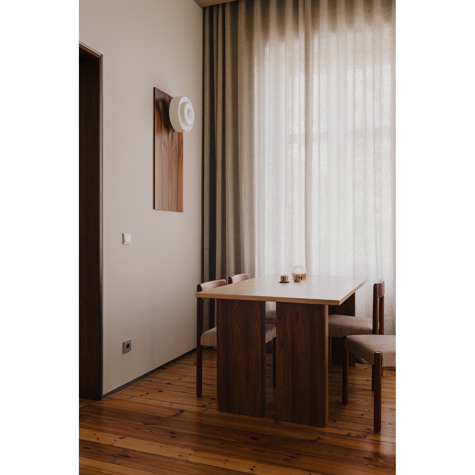 Plafon Mémoire, szkło, mosiądz, Embassy Interiors - 80038