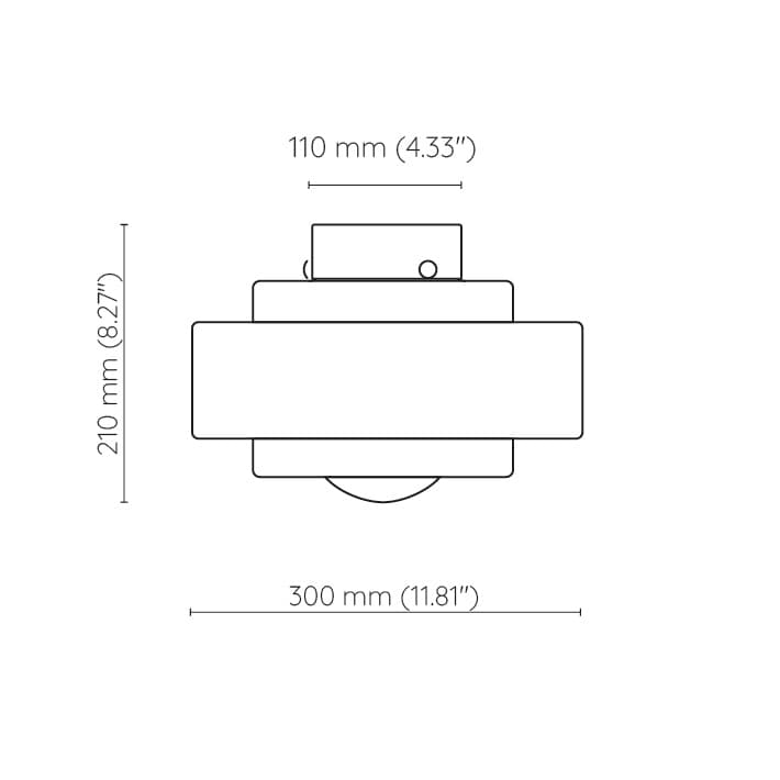 Plafon Mémoire, szkło, mosiądz, Embassy Interiors - 80039