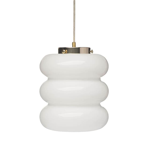 Lampa wisząca Bibe szkło, mosiądz, Embassy Interiors - WYMIARY