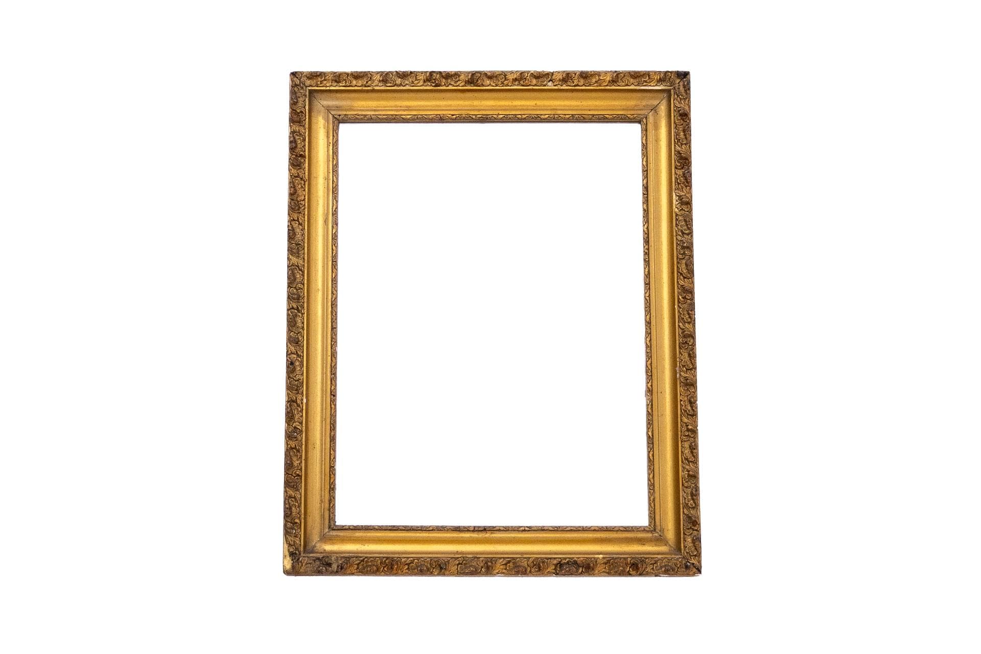 Golden Wall Mirror, France, 1960s