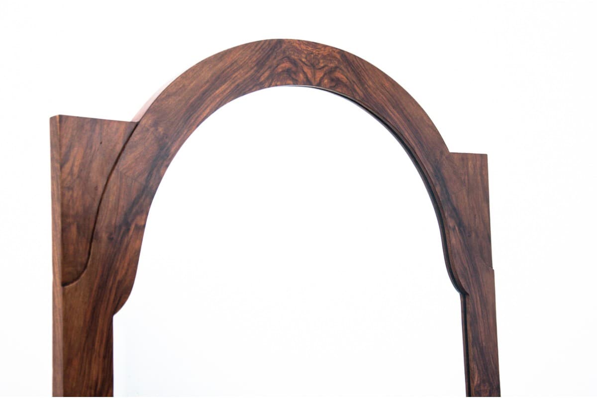 Orzechowa toaletka art deco, Włochy, lata 20. - 57595