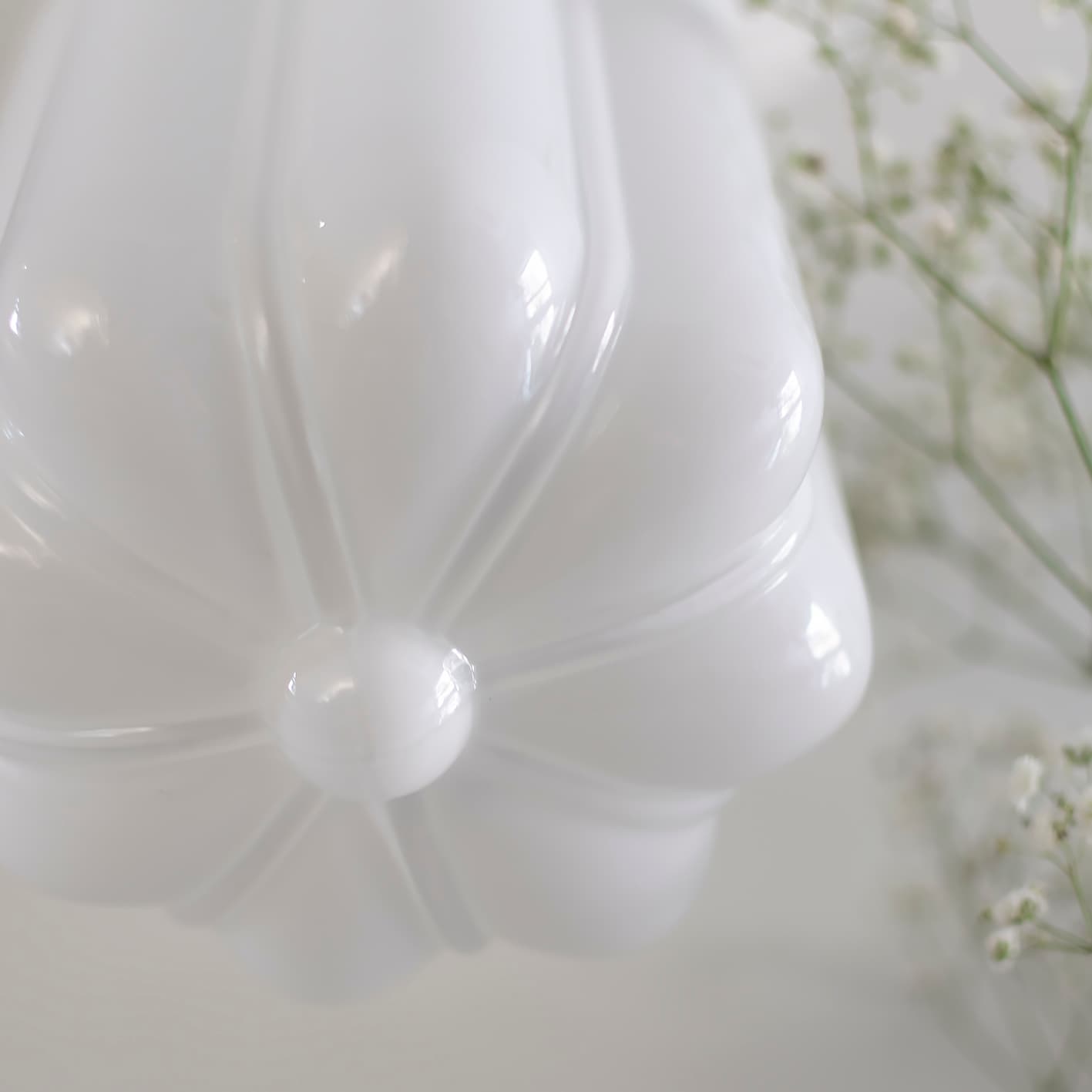 Kinkiet Deco szło opalowe, nikiel, Embassy Interiors - 80004