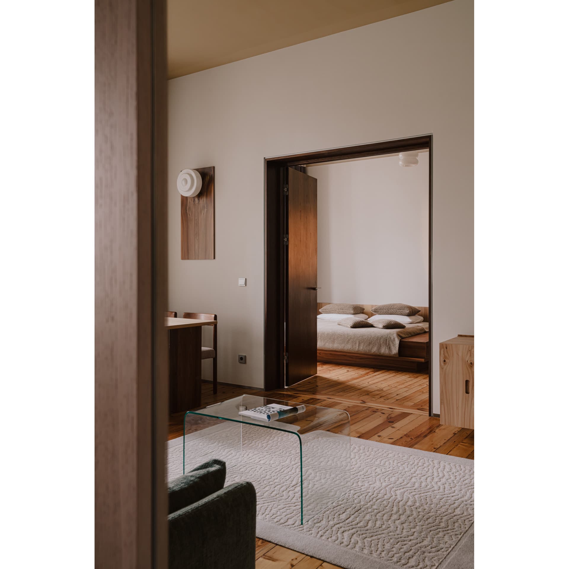 Plafon Mémoire, szkło, nikiel, Embassy Interiors - 80028