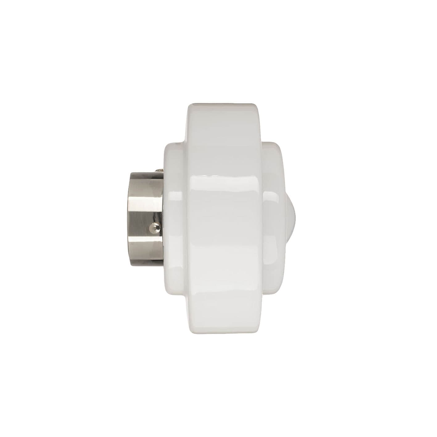 Plafon Mémoire, szkło, nikiel, Embassy Interiors