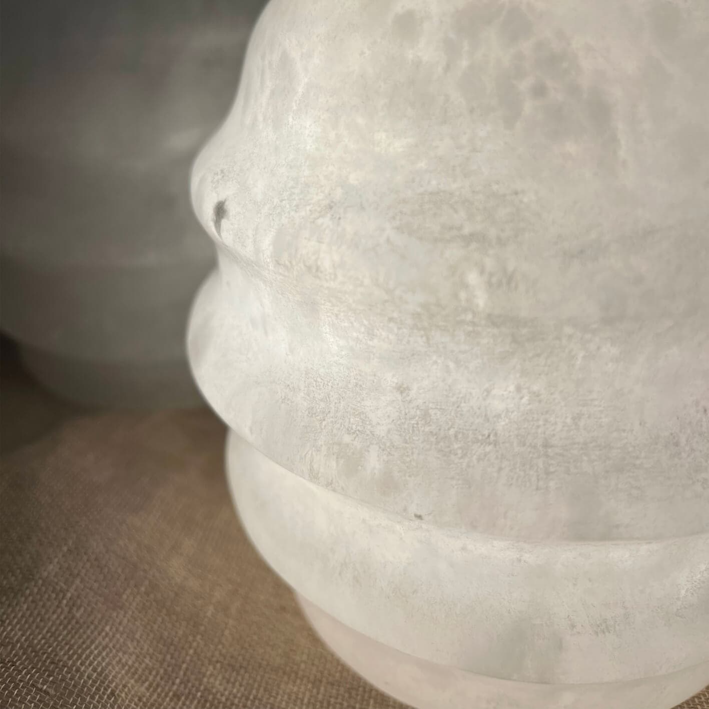 Lampa wisząca Kalliope biały alabaster, nikiel Embassy Interiors - 89771