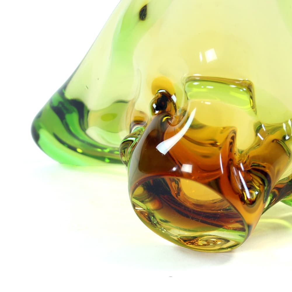 Misa Niagara, multikolor, szkło, proj. F. Zemek, Czechosłowacja, lata 60. - 91231