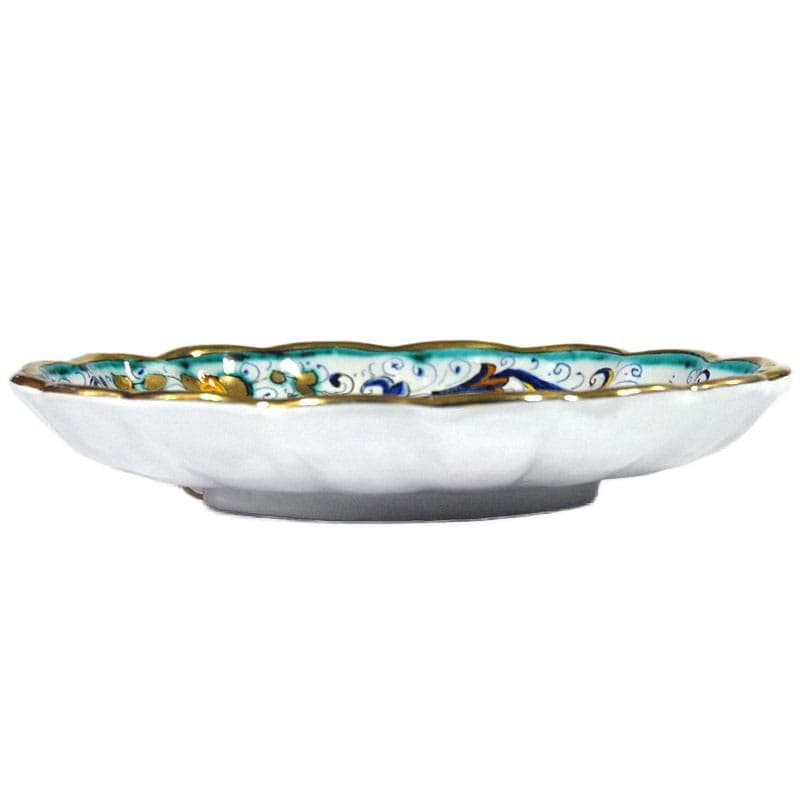 Dekoracyjna majolikowa patera, Ars Artigiana, Włochy, lata 70. - 6266