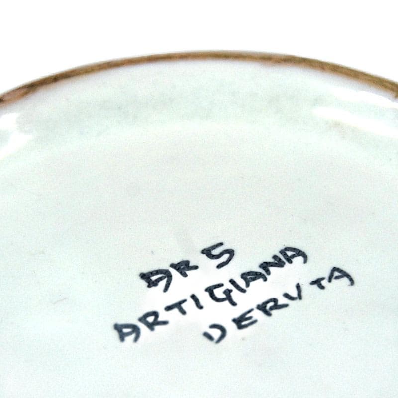 Dekoracyjna majolikowa patera, Ars Artigiana, Włochy, lata 70. - 6265