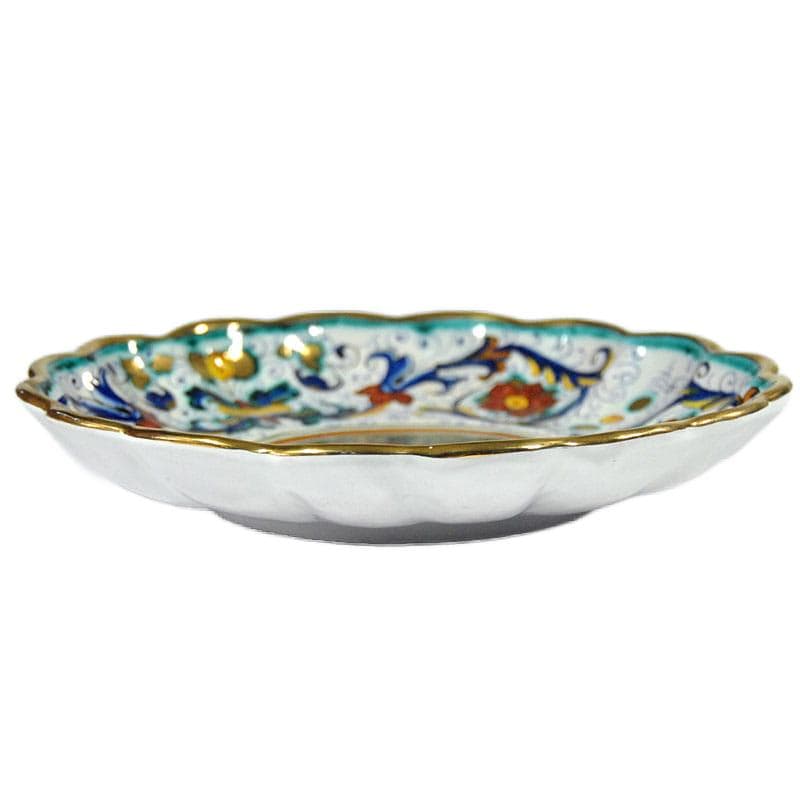 Dekoracyjna majolikowa patera, Ars Artigiana, Włochy, lata 70. - 6264