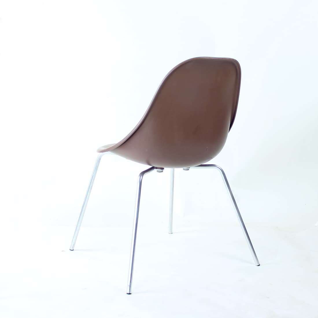Krzesło Gaber, plastik ciemnobrązowy, Włochy, lata 90. - 91372
