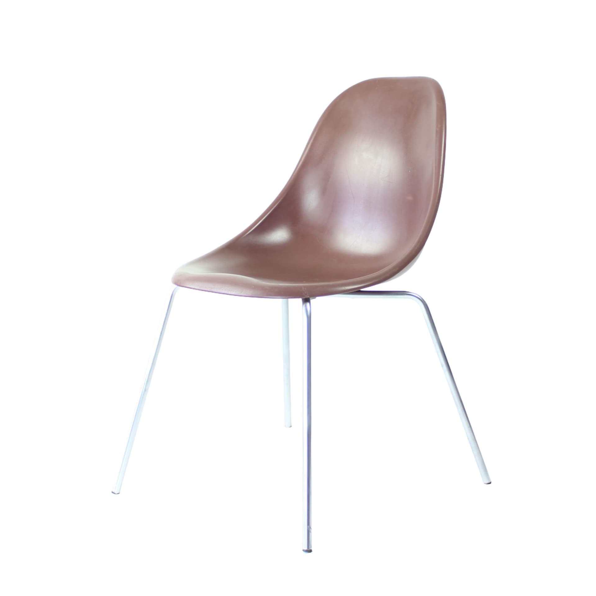 Krzesło Gaber, plastik ciemnobrązowy, Włochy, lata 90. - 92892