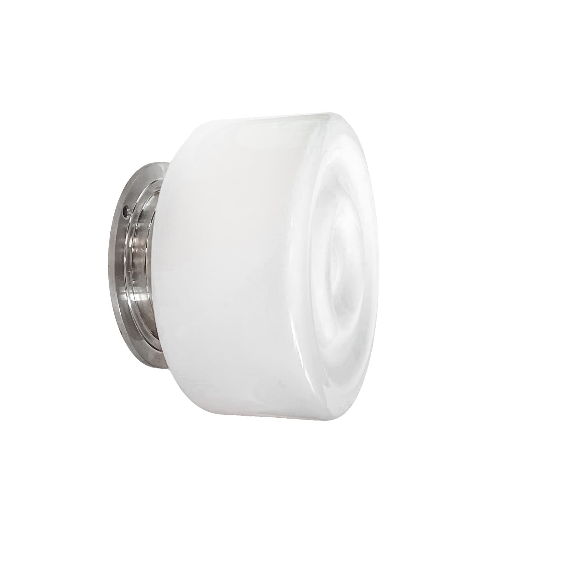 Kinkiet Atlantic szło opalowe, nikiel, Embassy Interiors