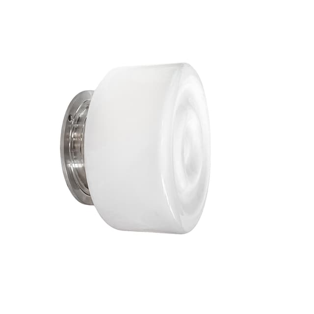 Kinkiet Atlantic szło opalowe, nikiel, Embassy Interiors - WYMIARY