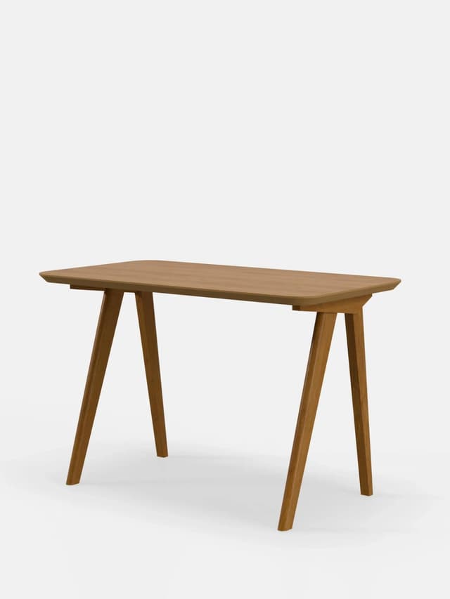 Biurko Minimalist S60, dąb 03 Dark, 366 Concept - WYMIARY