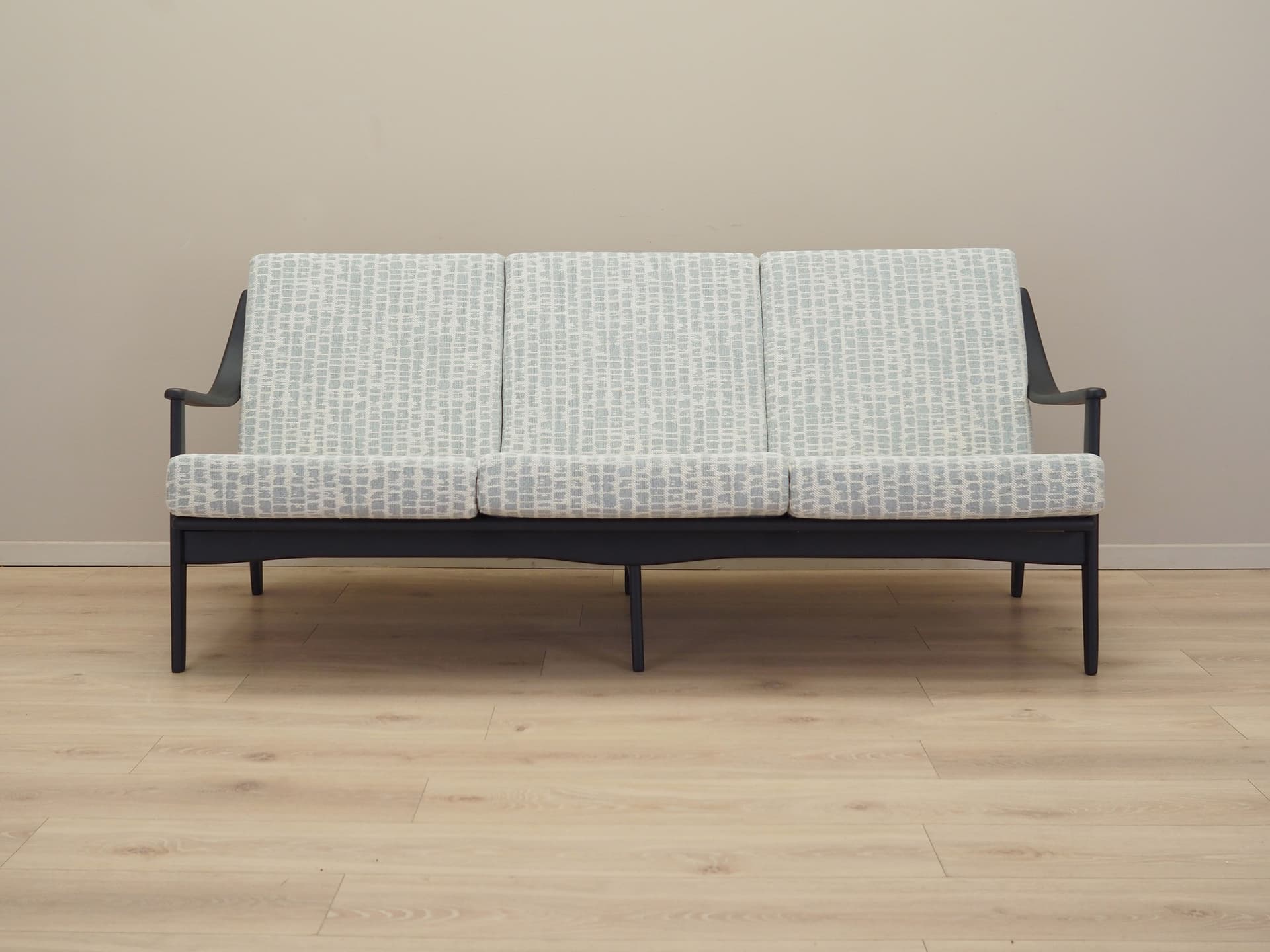 Sofa trzyosobowa, szary, Dania, lata 60. - 80455