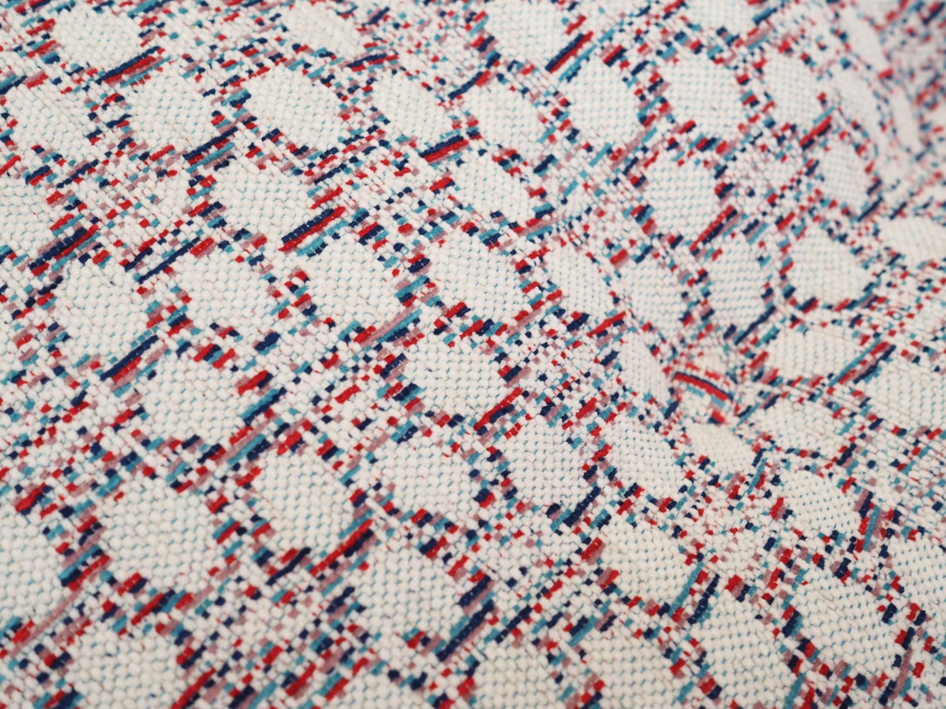 Para foteli wypoczynkowych, multikolor, tkanina, metal, Włochy, lata 70. - 80692