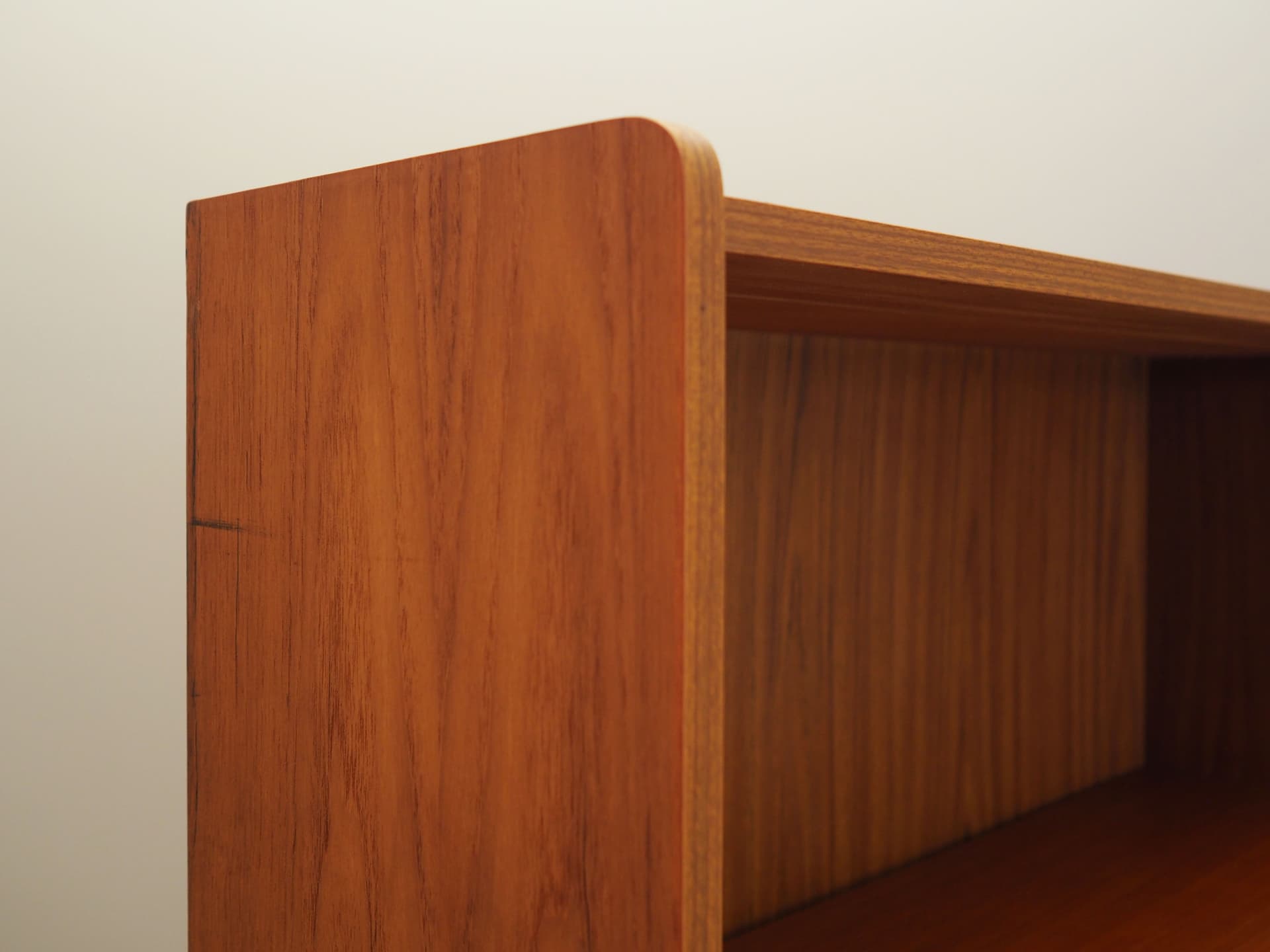 Bookcase, brown teak, Denmark, 1960s. - 80759