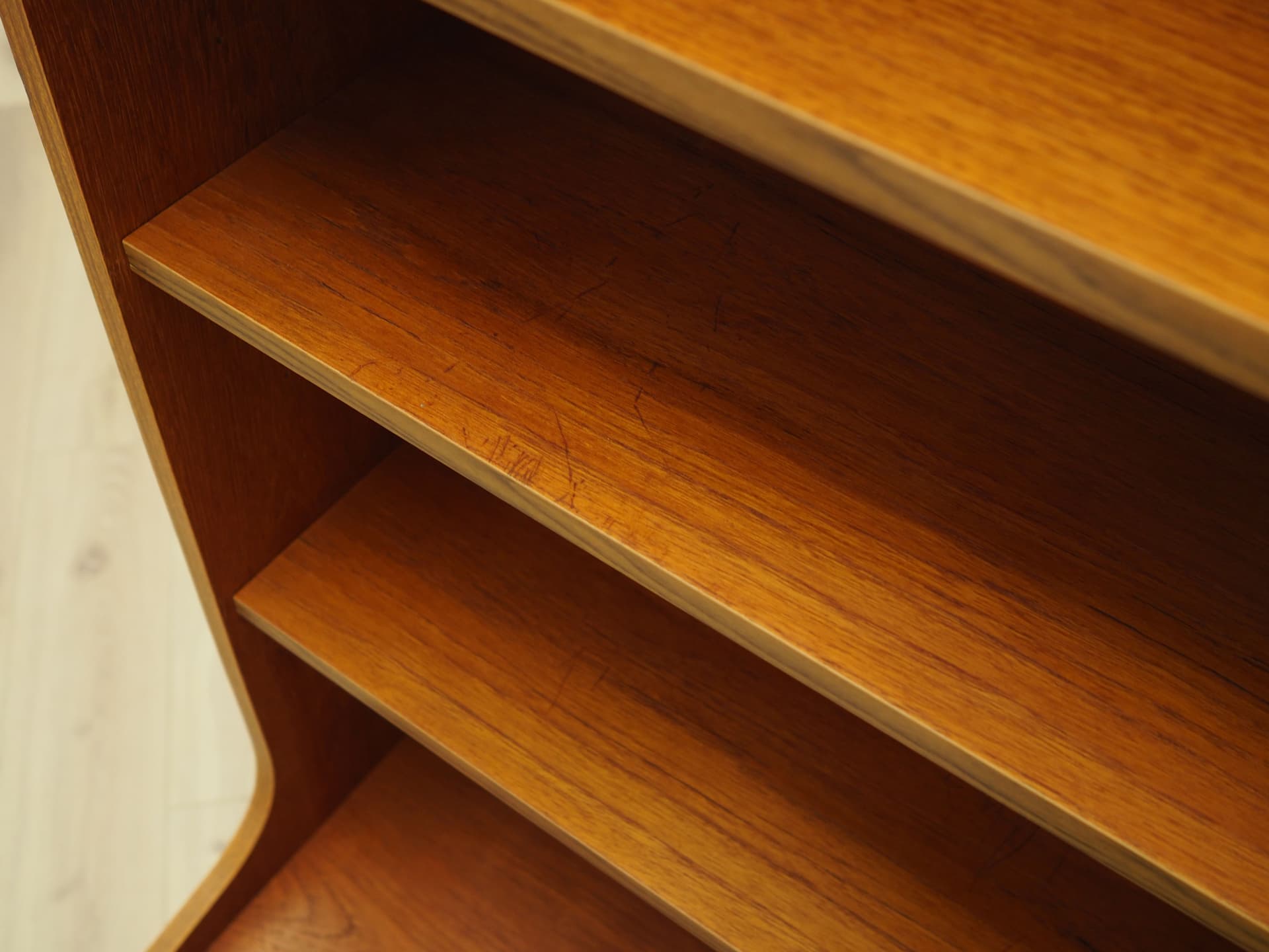 Bookcase, brown teak, Denmark, 1960s. - 80763