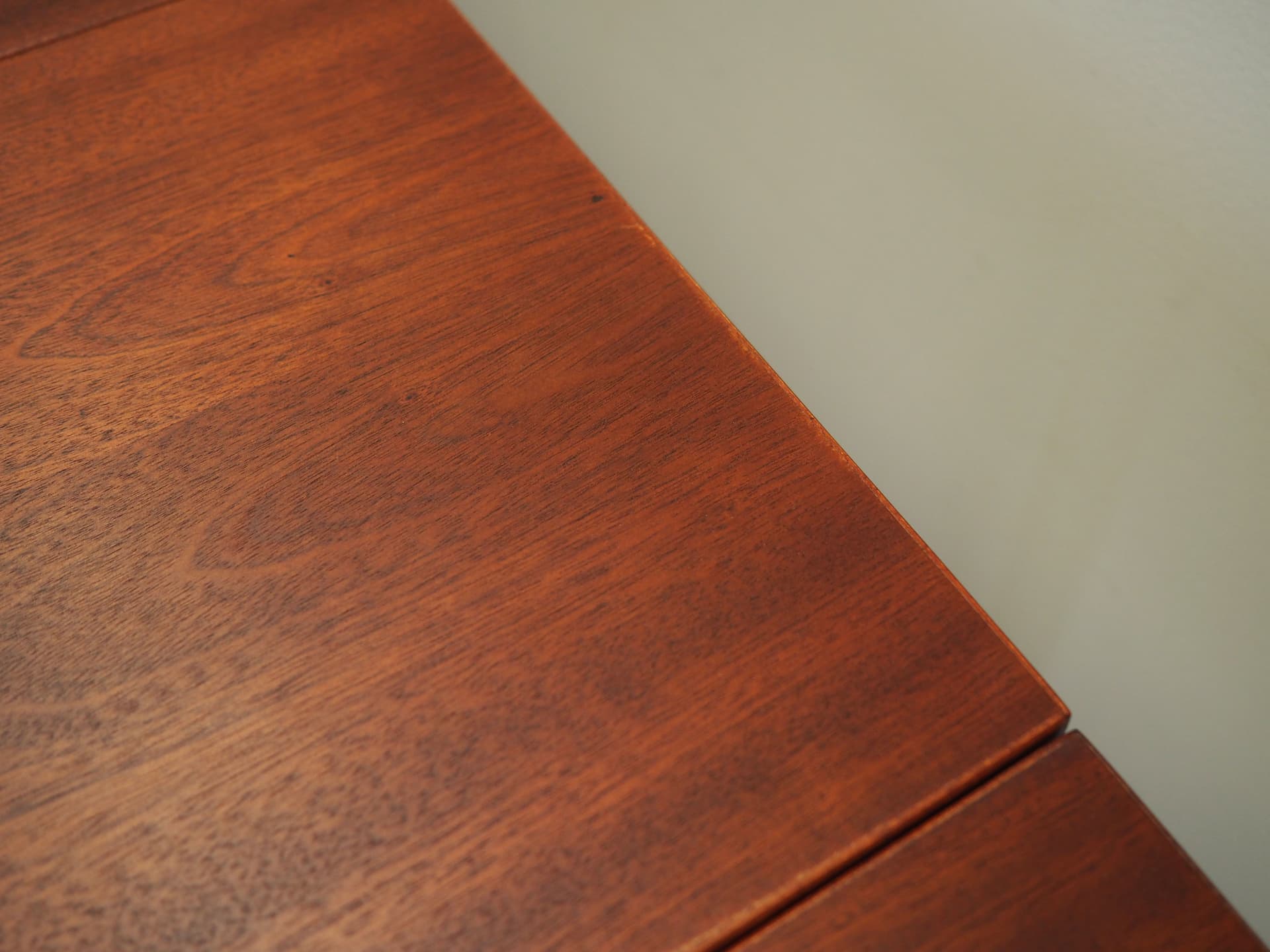 Stół rozkładany, mahoniowy brązowy, Dania, lata 70. - 81061