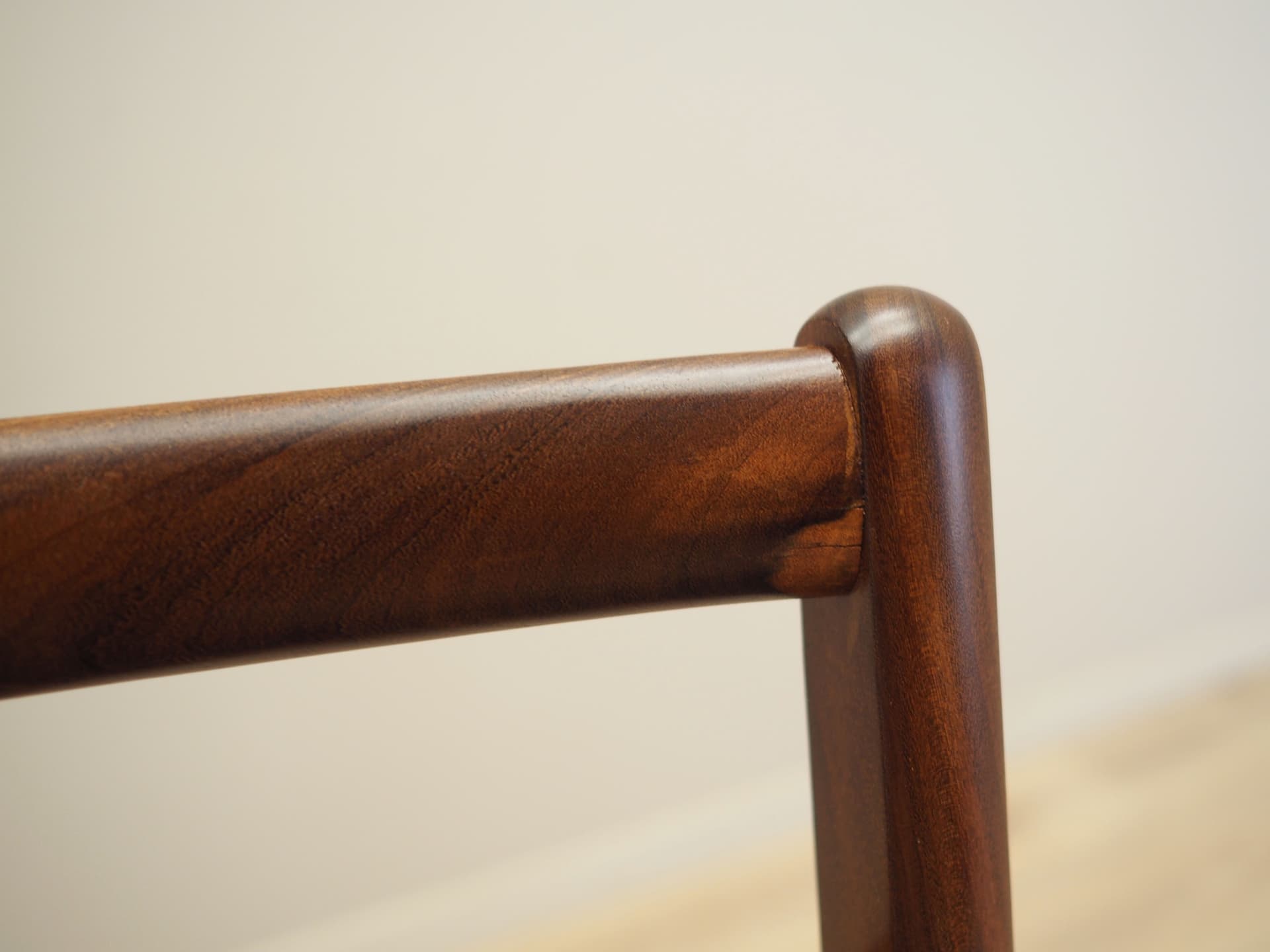 Komplet dwóch krzeseł, morsko-zielony, teak, Dania, lata 70. - 81126