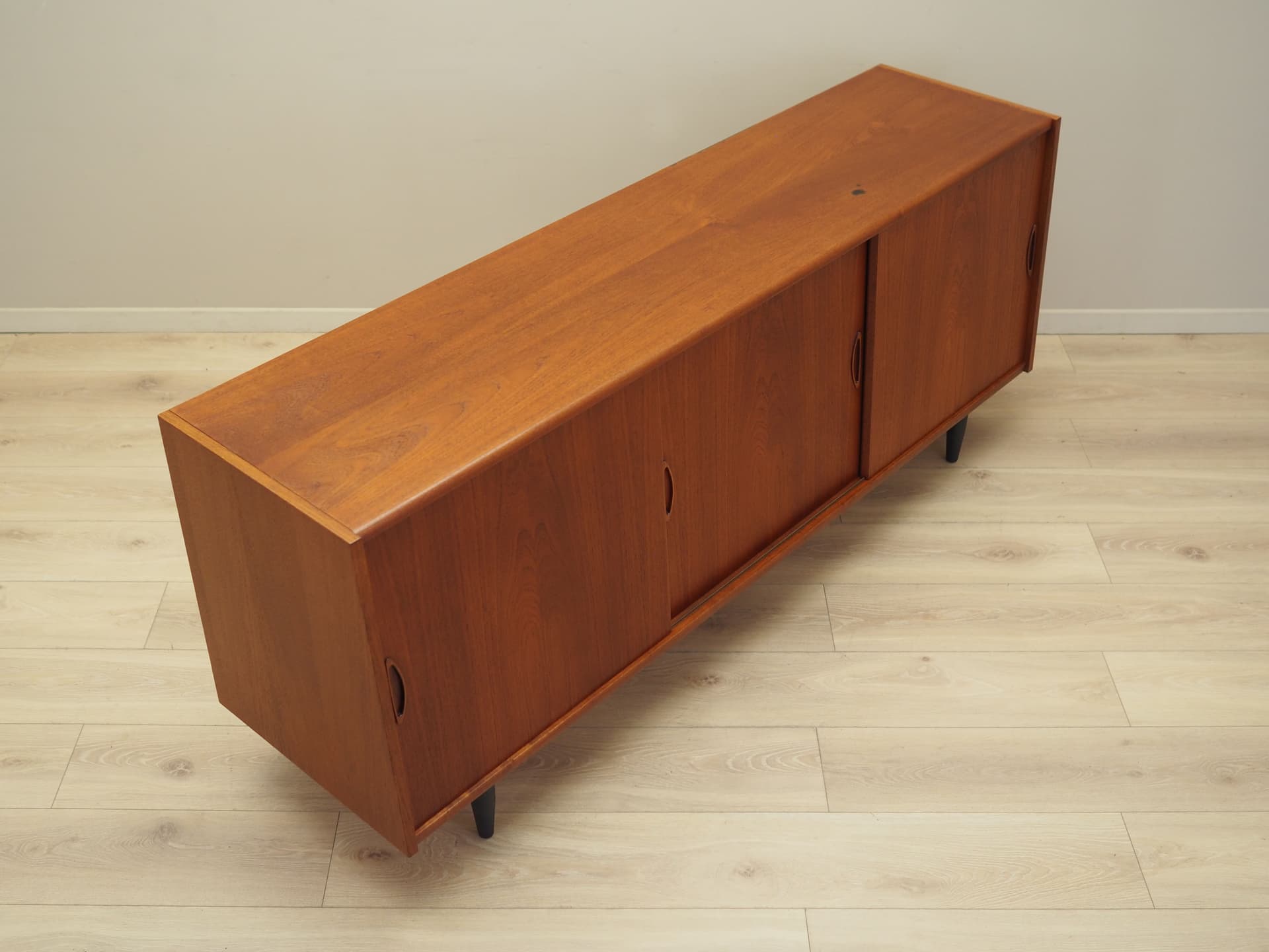 Sideboard, brązowy, teak, Dania, lata 70. - 81419