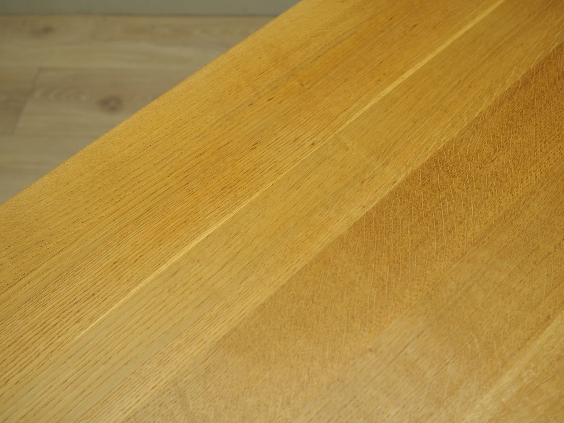 Coffee table, light brown ash, Denmark, 1970s. - 81451