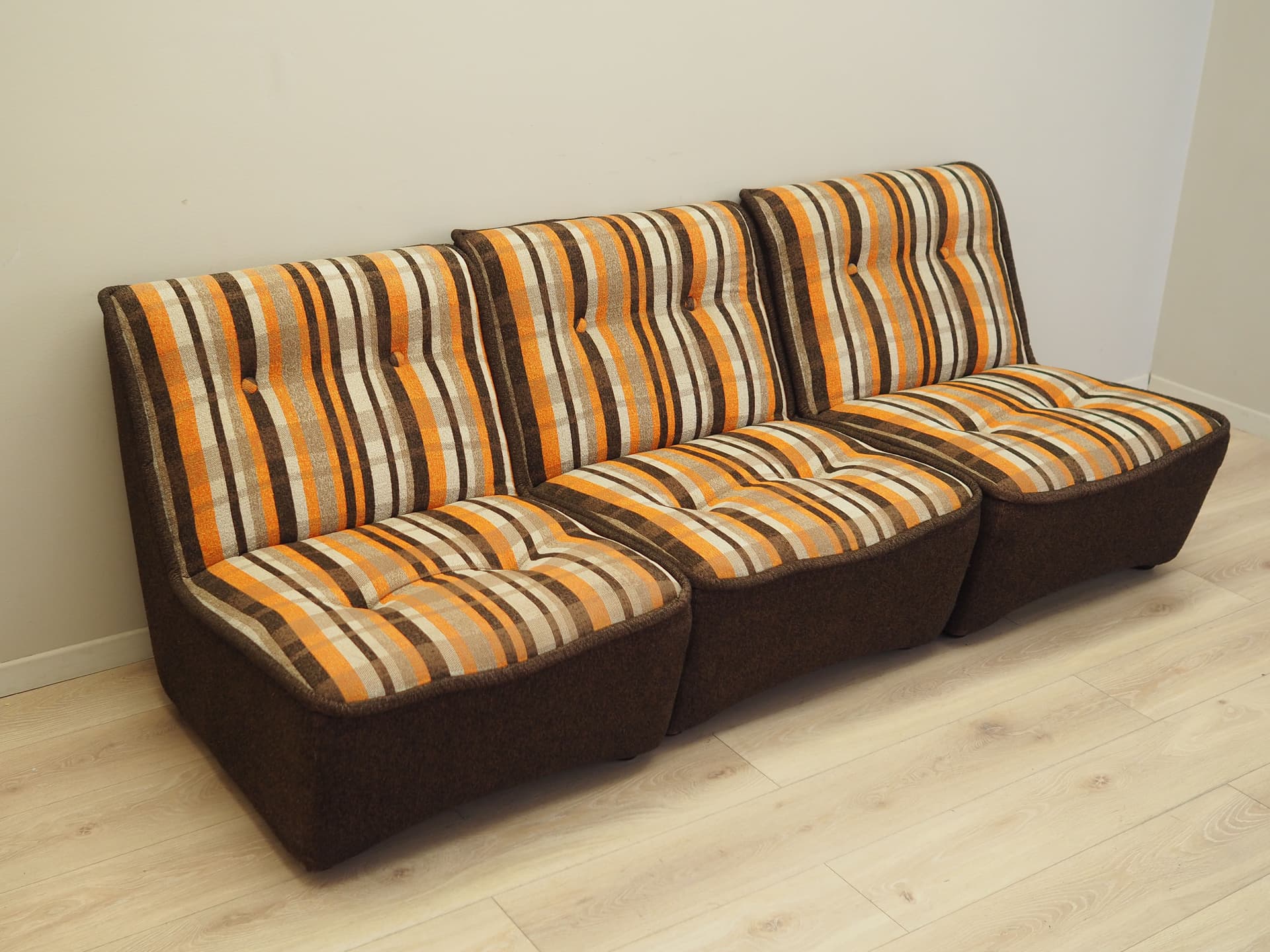 Sofa modułowa, multikolor, tkanina, Włochy, lata 60. - 81477