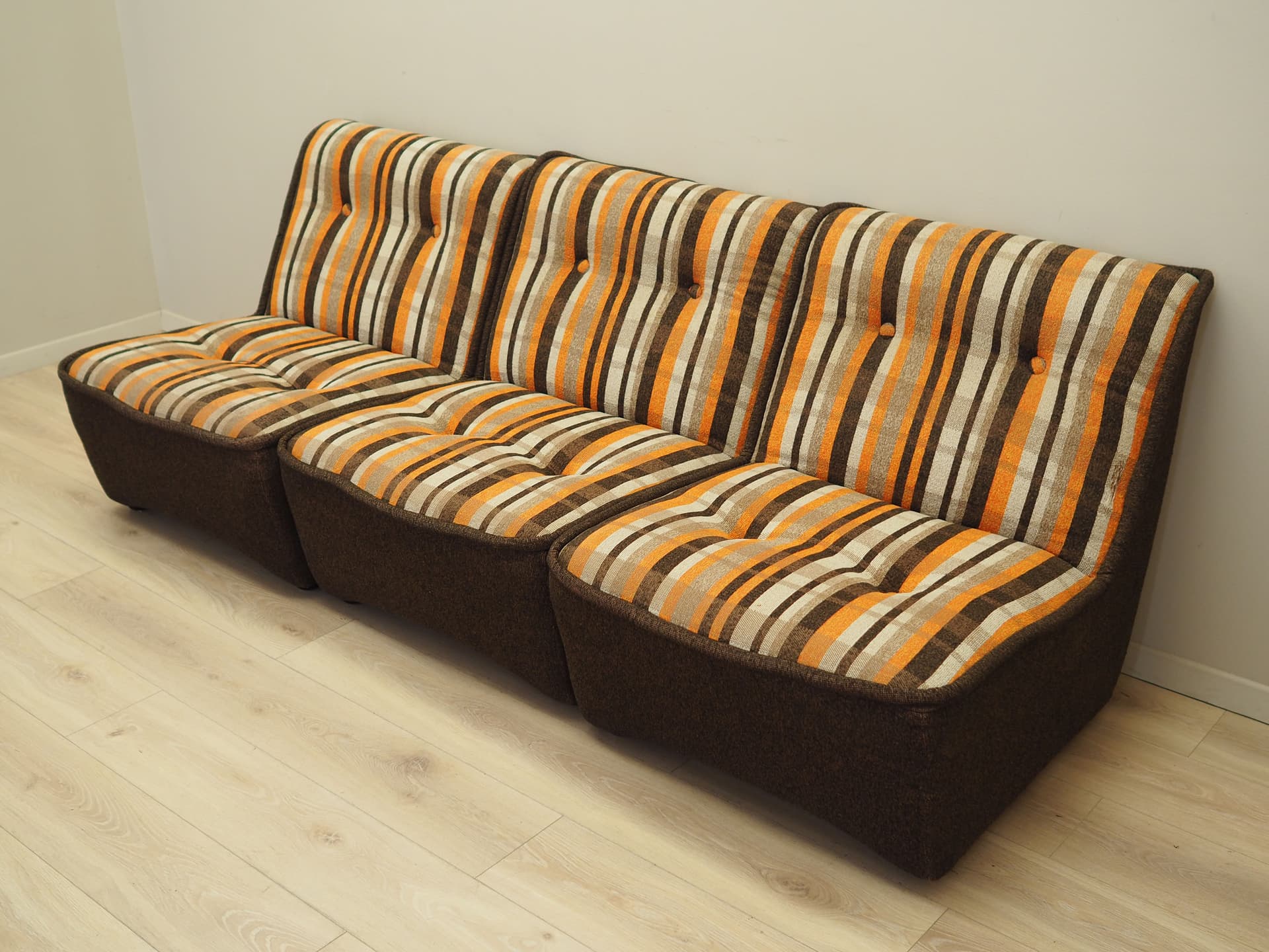 Sofa modułowa, multikolor, tkanina, Włochy, lata 60. - 81478
