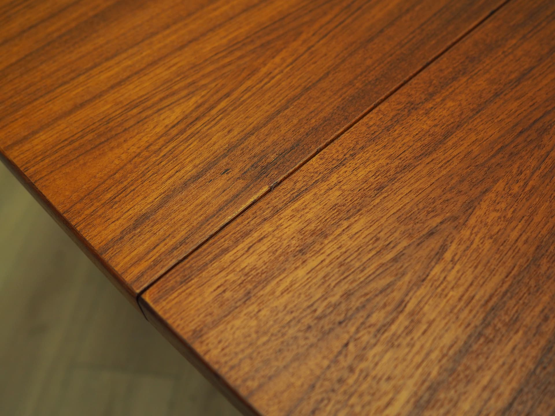 Dining table, brown teak wood, Farstrup Møbler, Denmark, 1970s. - 81553