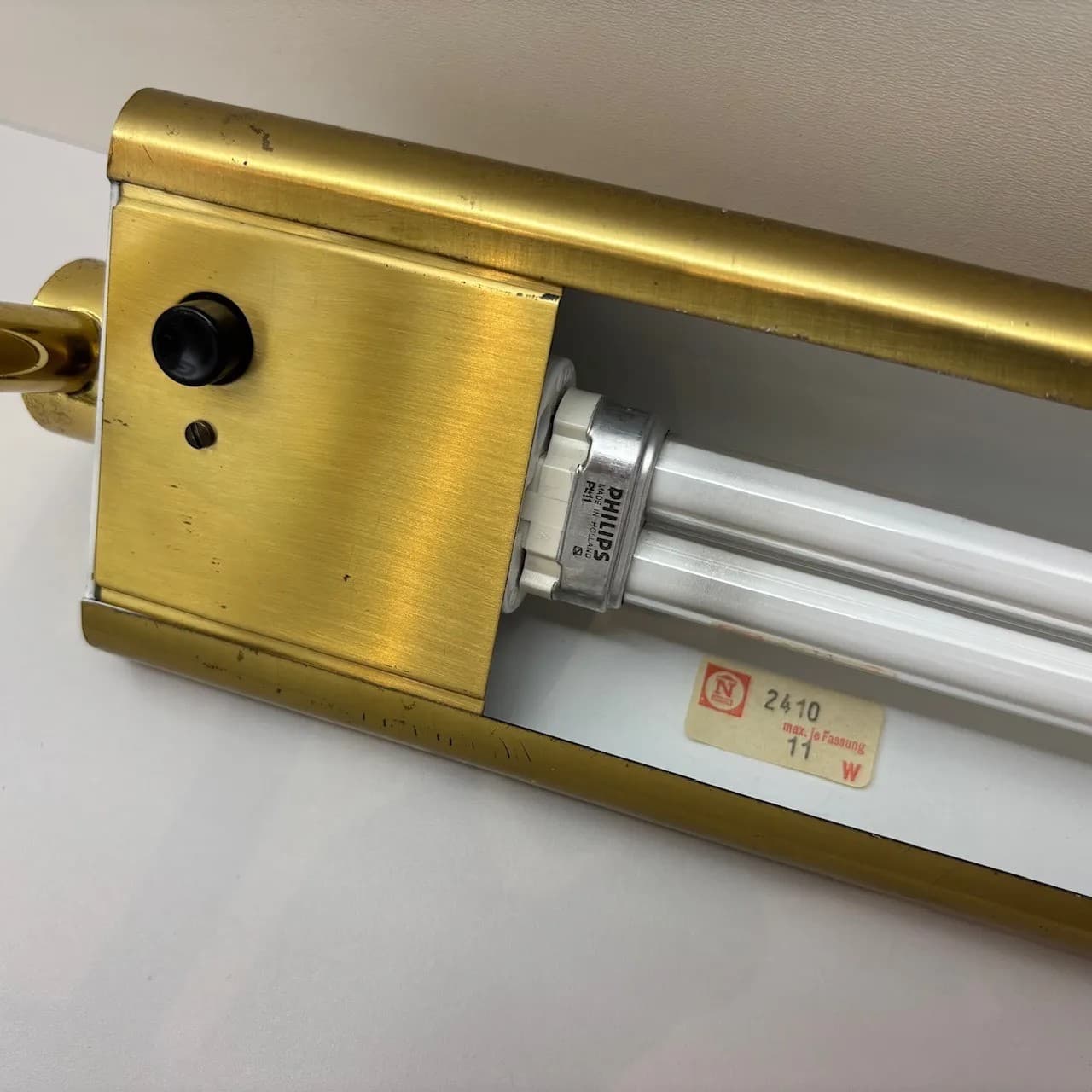 Kinkiet, złoty, mosiądz, Niemcy, lata 70. - 82218