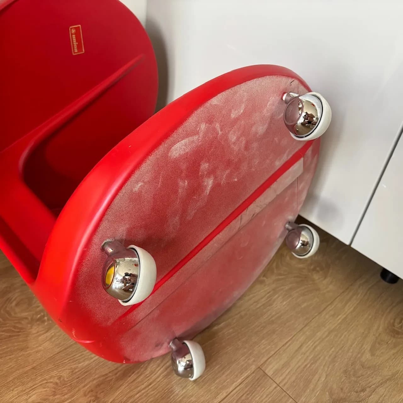 Coffee Table Space Age, red, Germany, 1970s - 82249