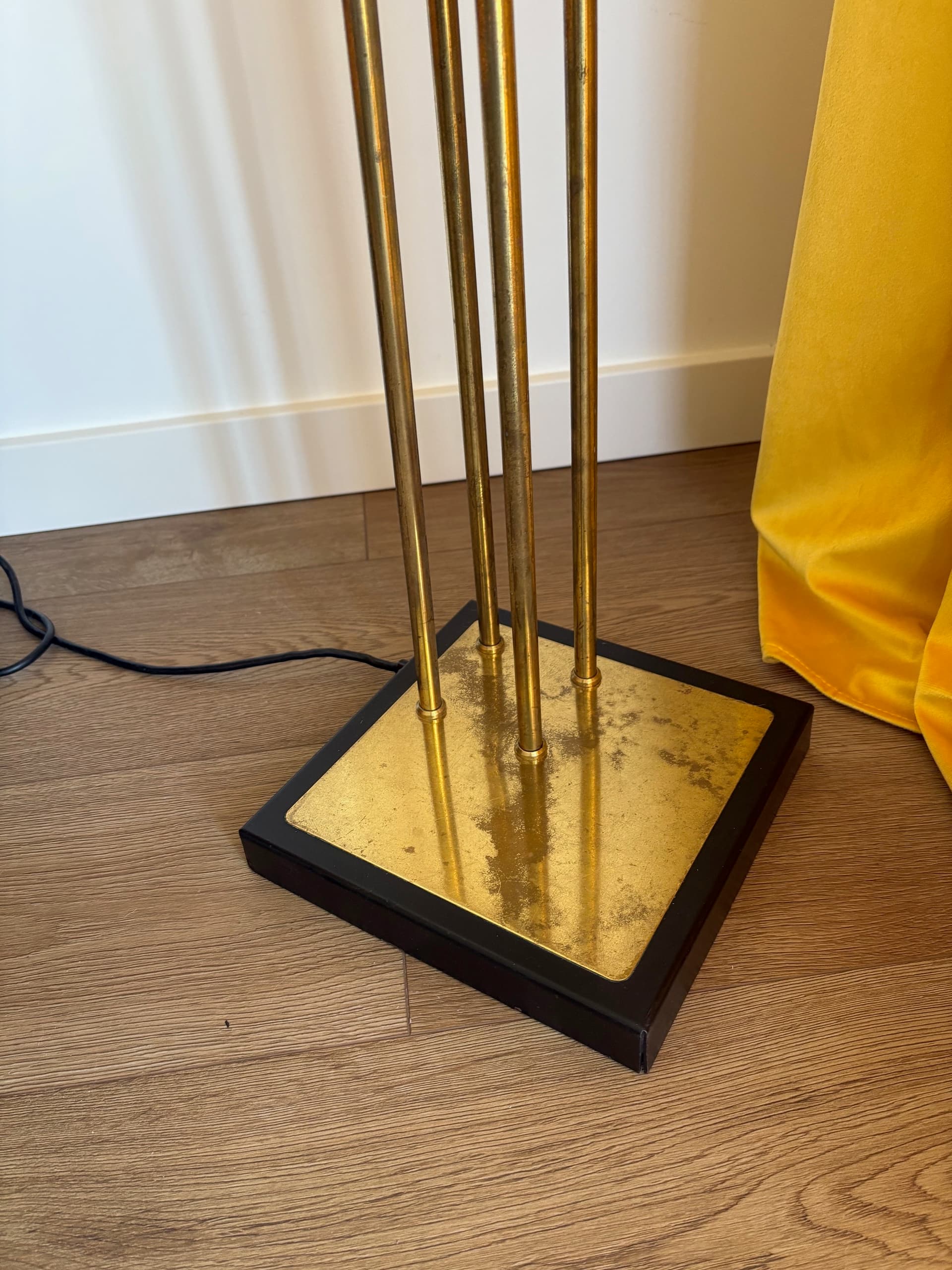 Floor Lamp, golden brass, by G. Reggiani, Italy, 1960s. - 82353