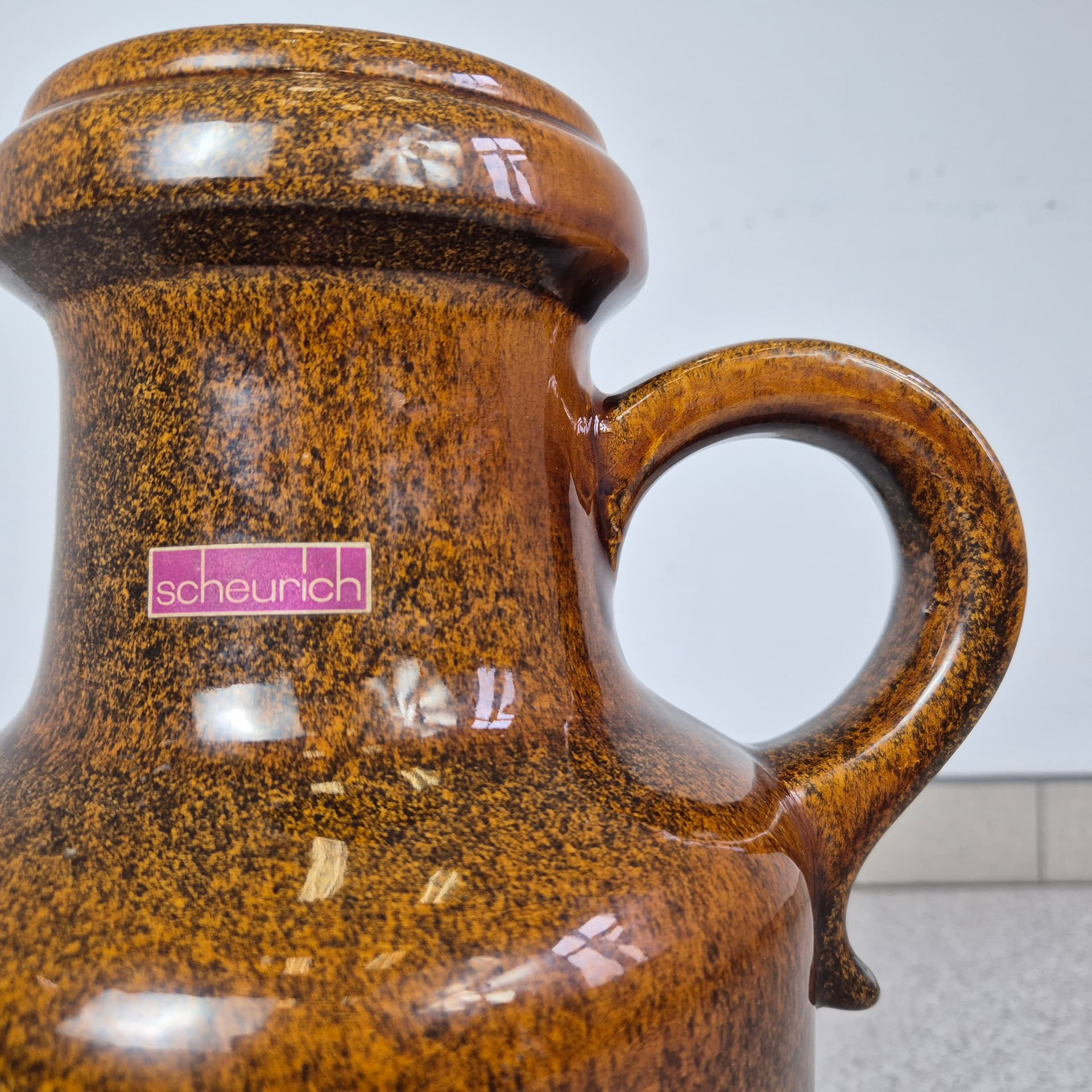 Ceramiczny wazon podłogowy firmy Scheurich, lata 60 - 82474