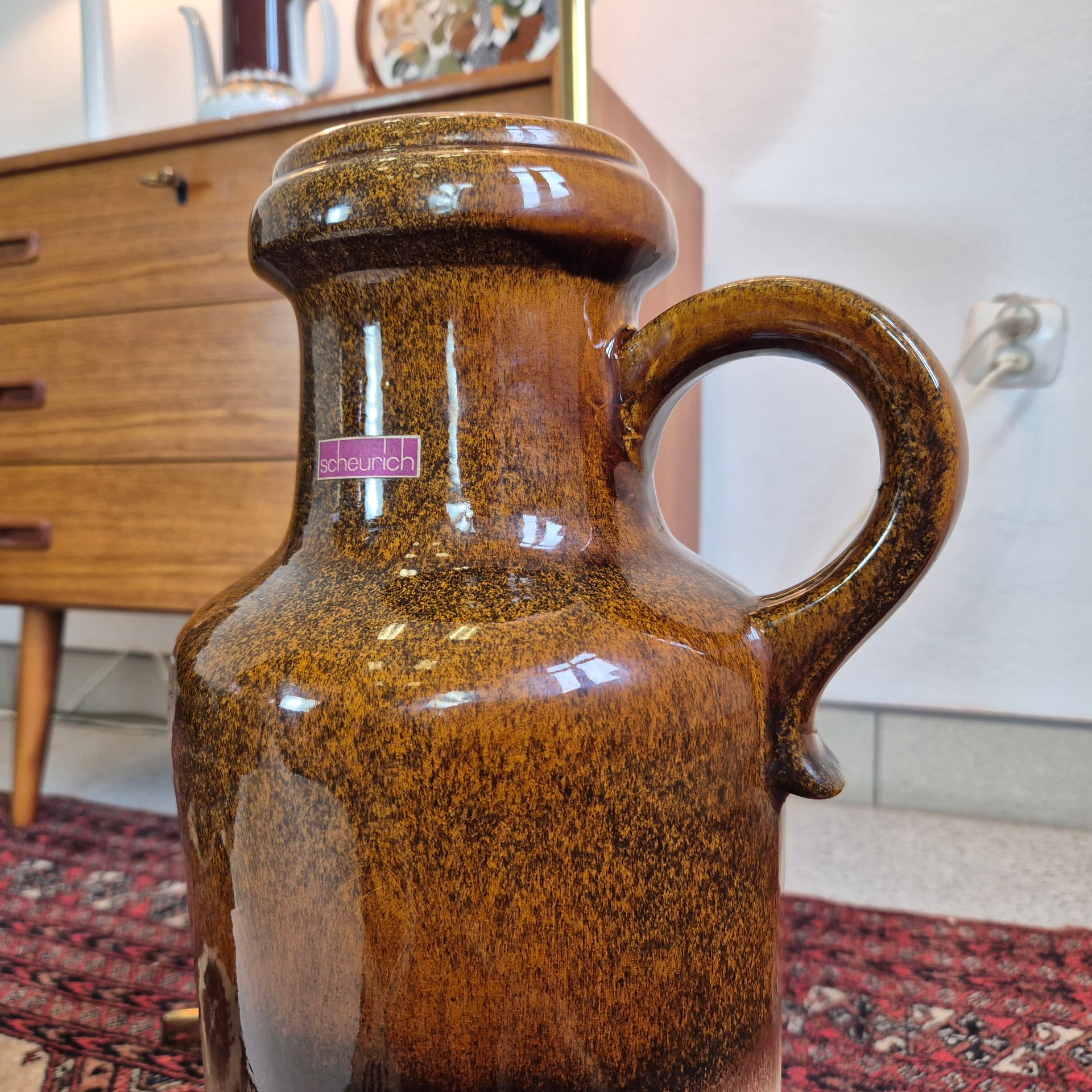 Ceramiczny wazon podłogowy firmy Scheurich, lata 60 - 82479