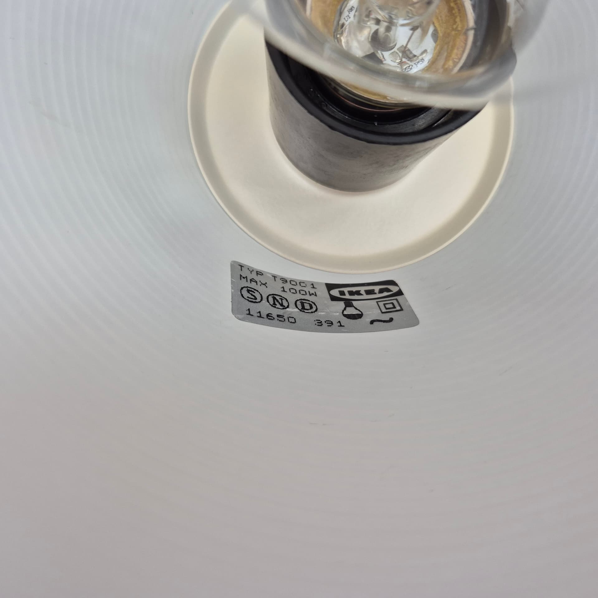 Lampa “Witch Hat”, proj. Fog Morup dla Ikea, Szwecja, lata 80 - 82529