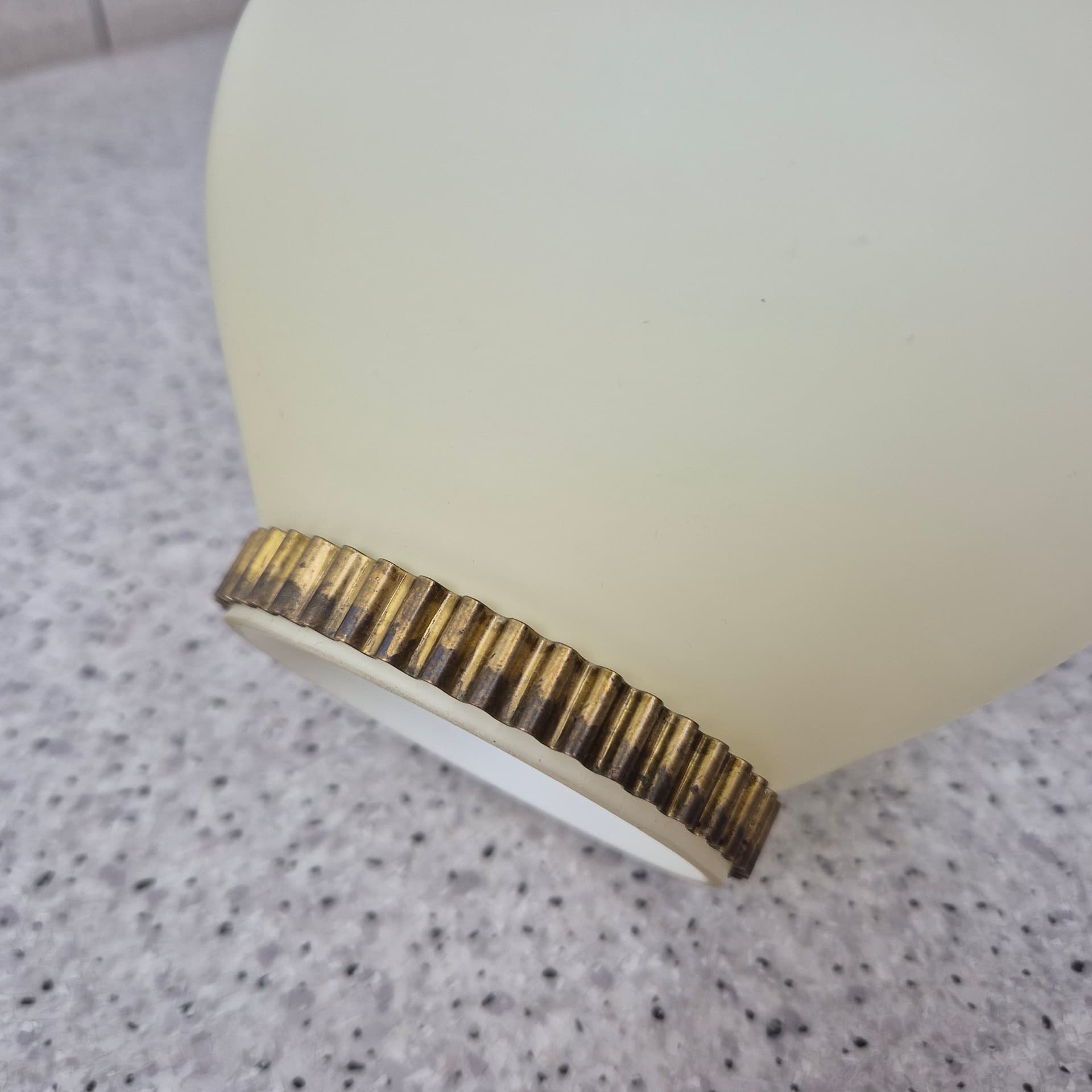 Szklana lampka wisząca, Dania, lata 50 - 82580